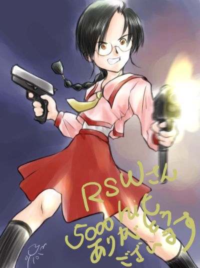 GUNSHOT4���҂֏o���]�̏��̎q