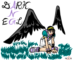 MSX��SCREEN5��ʃt���T�C�Y�ɏ����킵��CG