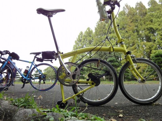 ブロンプトンなど普通の自転車も