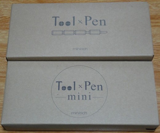 Tool Pen miniとTool Penのパッケージ