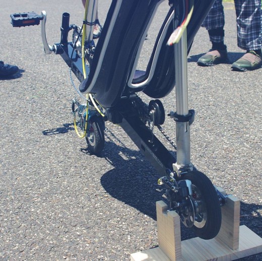 HB6 recumbent リア廻り